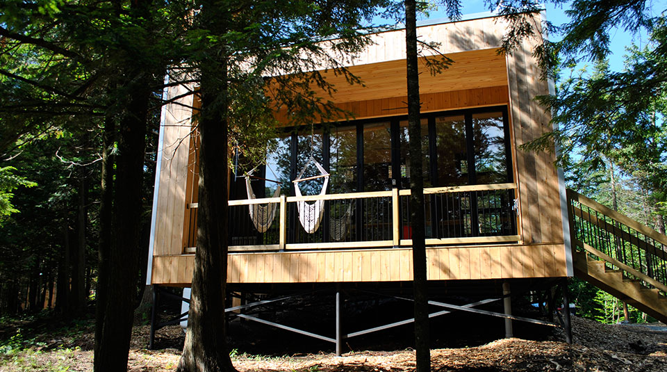 location chalet ecologique